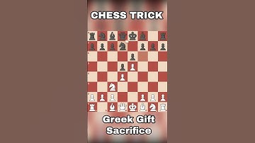 Greek Gift Sacrifice Trap: Bishop Sacrifice