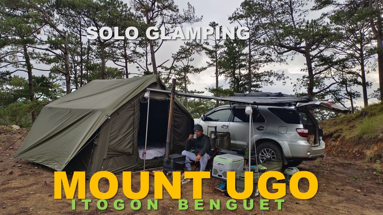 SOLO CAR CAMPING | Ep53 : Mount Ugo | Itogon Benguet | Coody 8.0 Inflatable Tent