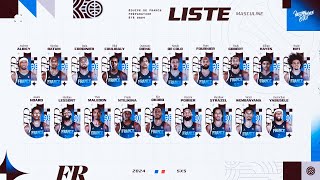 Team France Basket | Préparation Jeux Olympiques 2024 | La liste de Vincent Collet