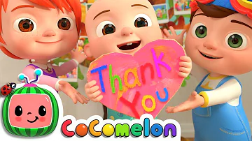 Thank You Song | CoComelon Nursery Rhymes & Kids Songs