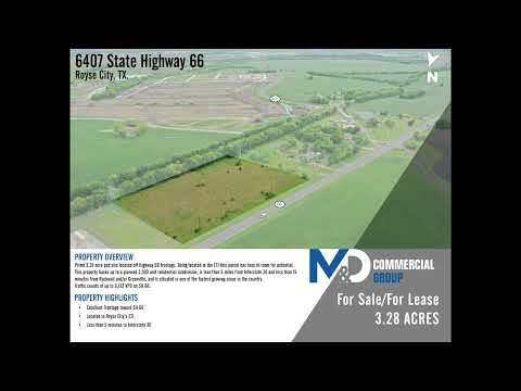 6407 State Highway 66, Royse City, TX home video tour