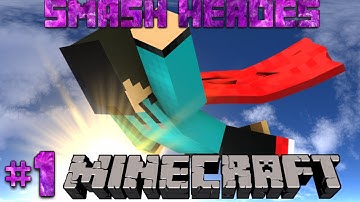 Minecraft Smash Heroes #1 | New Hypixel Minigame | Starter Classes