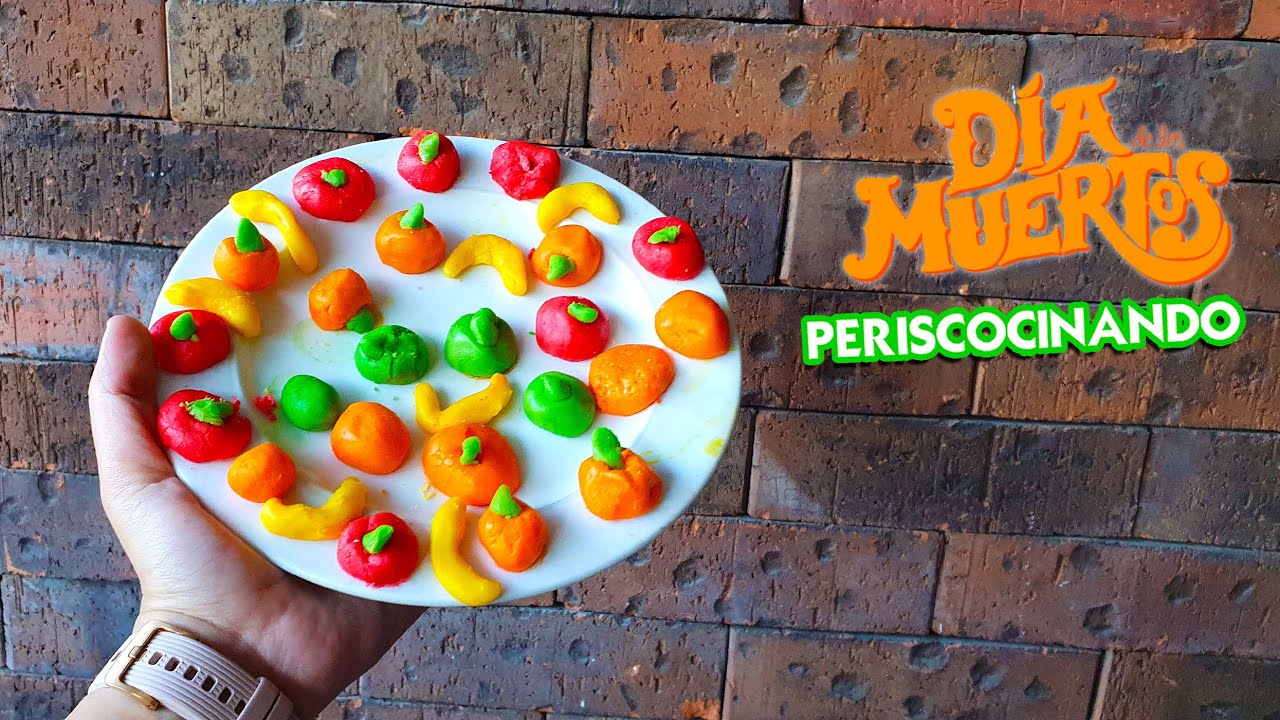 Mini frutas de azúcar - Especial Día de Muertos - Periscocinando