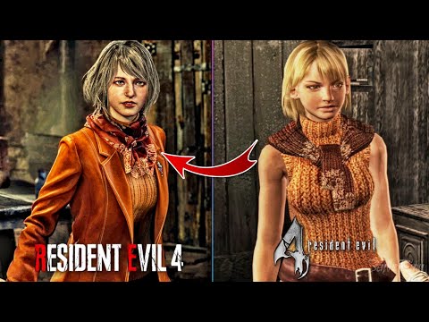 New Resident Evil 4 Remake Luis Ballisthiccs Reaction To Ashley VS Original  