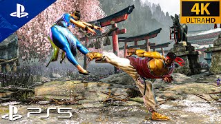 Street Fighter 6 - 12 mins of PS5 Gameplay 4K 60FPS 