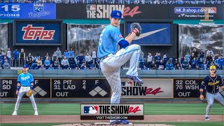 Milwaukee Brewers vs Kansas City Royals 5/6/2024 MLB The Show 24 Gameplay