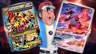 Hunting RARE Groudon Pokemon Cards!