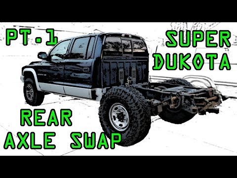 dodge-dakota-+-super-duty-rear-axle---[project-superdukota]-part-1