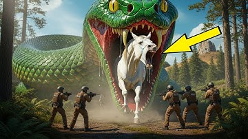 Giant Python Attacks Autistic Horse || What These Heroes Did Next Will Shock You!  #AnimalRescue