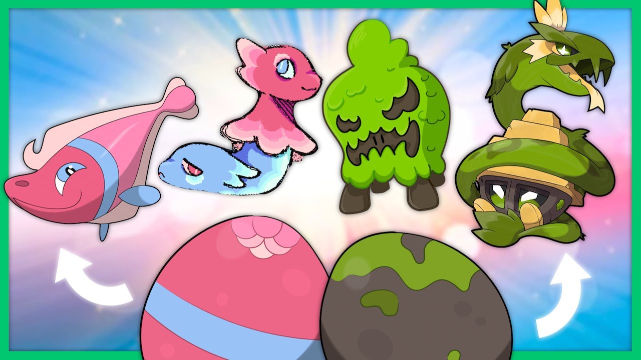 I Drew 2 Pokémon Eggs, YOU Designed 20 Fakemon!