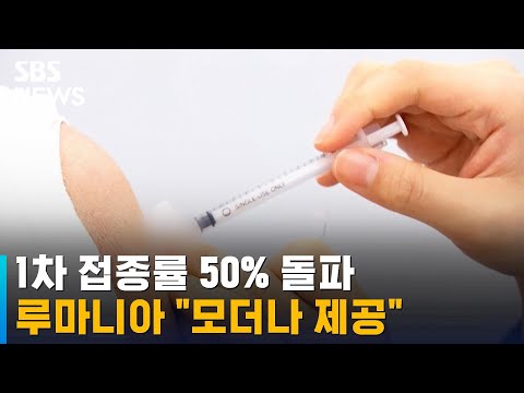 1차 접종률 <strong>50</strong>% 돌파…루마니아 &amp;quot;한국에 모더나 제공&amp;quot; / <strong>SBS</strong>