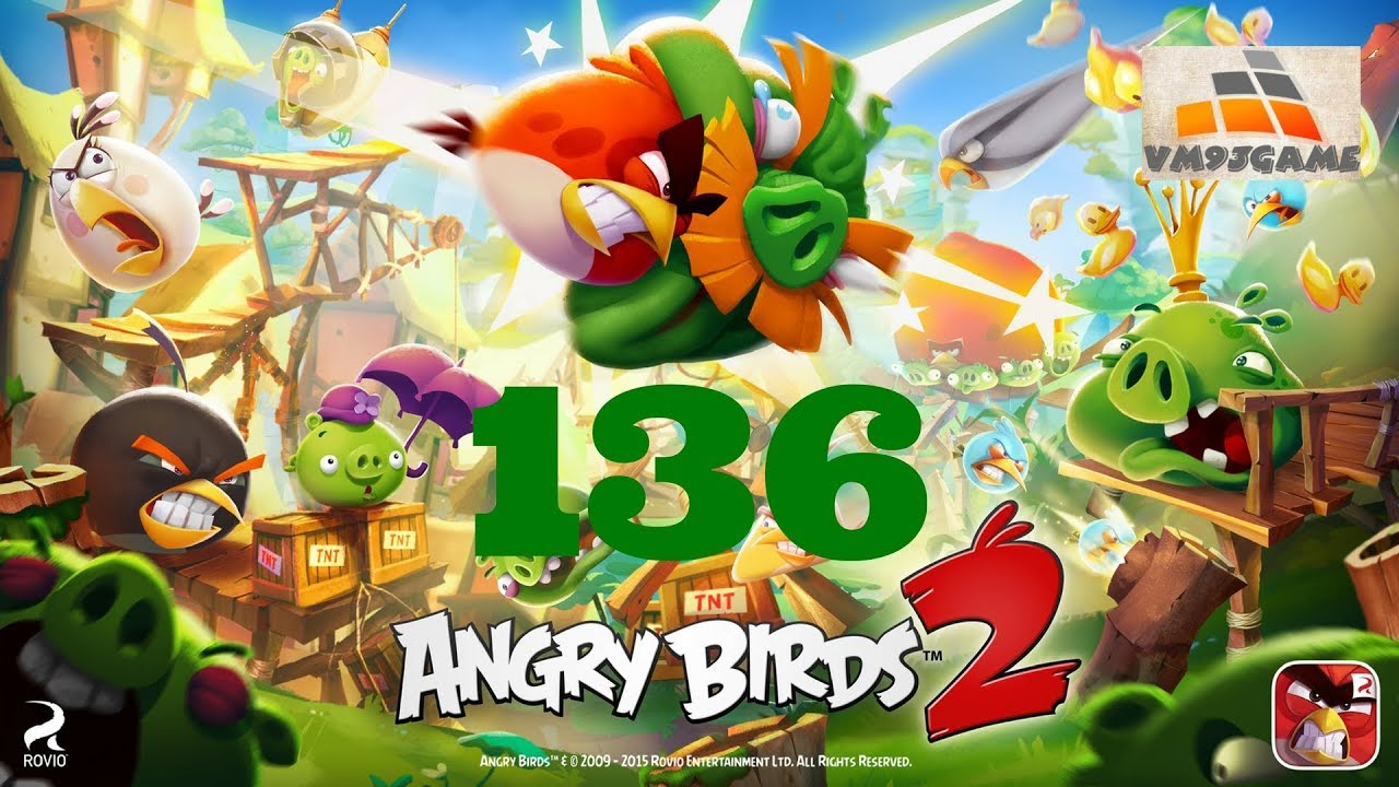 Angry Birds 2 Level 136 Gameplay (iOS Android)