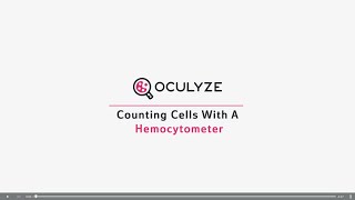 Counting cells with a hemocytometer