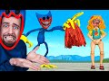 Huggy wuggy attaque miss delight poppy playtime chapitre 3  gmod 