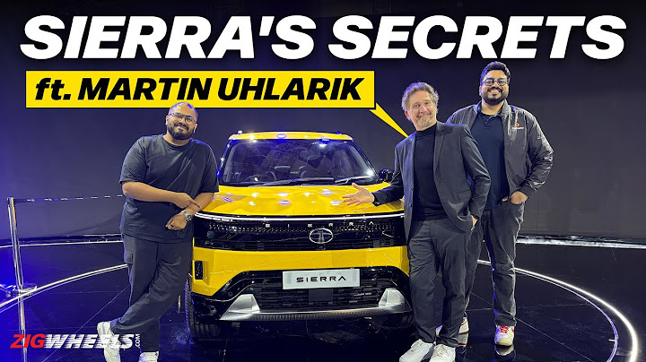 Tata Sierra ICE Detailed With Martin Uhlarik! | Head Of Global Design, Tata Motors