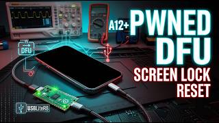 A12+ Erase Pwned DFU Screen Lock Reset | USBLiteR8 Exploit | RP2350 Pico 2 Full Guide