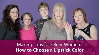 Makeup Tips for Older Women: How to Choose a Lipstick Color