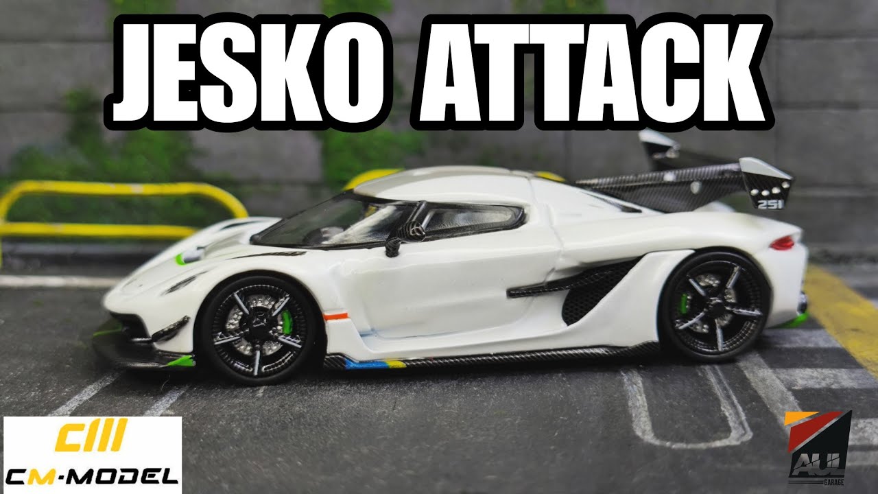 Jesko Koenigsegg Model Impossible is SILVER CM Model 1/64