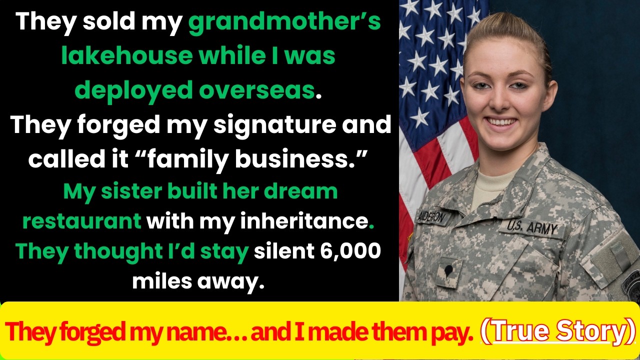 My Family Sold My Grandma’s Lakehouse While I Was Deployed… Then the Judge Ended Them