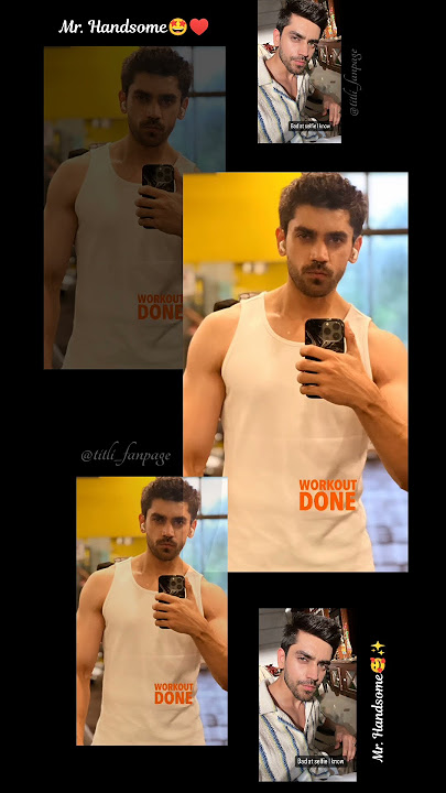 🤩 Our Mr. Handsome's New Story ♥️ #shorts #viral #titli #shortvideo #workout #love
