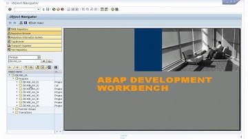 SAP ABAP tutorial - ABAP Debugger (Lesson 10)