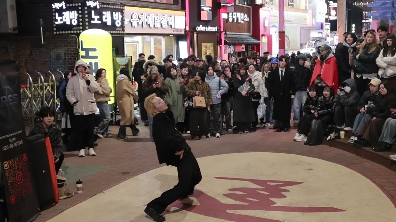 KPOP&JHKTV ]ARES&FormerBTS backup dancer Jangwoo hongdae kpopdance아래스장우홍대케이팝댄스#