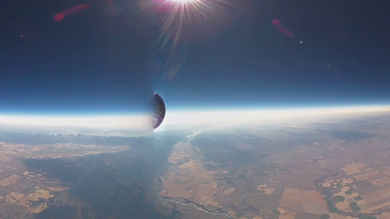2017 Total Solar Eclipse VR from the edge of space, v3.0