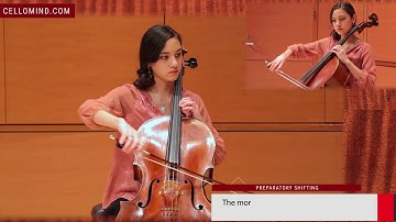 How preparatory shifting works on the cello