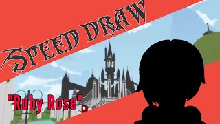 Lets Draw: Ruby Rose. (RWBY Speed Draw)