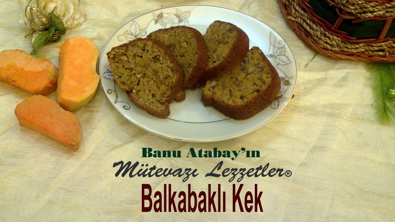 Balkabaklı Kek (Kek Tarifleri) YouTube