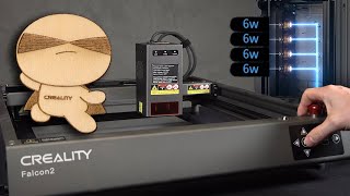 Creality Falcon 2 22w Laser Cutter - Engraver Test