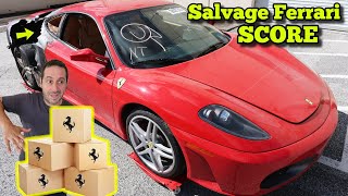 I Found the Previous Owner of My Fire Totaled Ferrari! He Sent me 8 Boxes Worth Thousands... by Samcrac 595,802 views 7 months ago 29 minutes