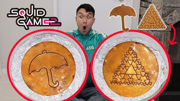 🔺Giant Squid Game2 Nightmare Dalgona DIY🔻