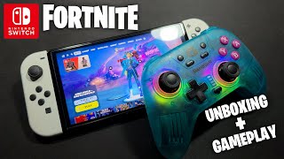 GAMESIR NOVA HANDCAM Fortnite Gameplay on Nintendo Switch #55 (UNBOXING + GAMEPLAY)