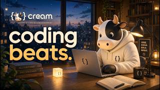 cream anime study beats 🐄 | 90 Min Anime Lo-Fi to graze, study & code to screenshot 1