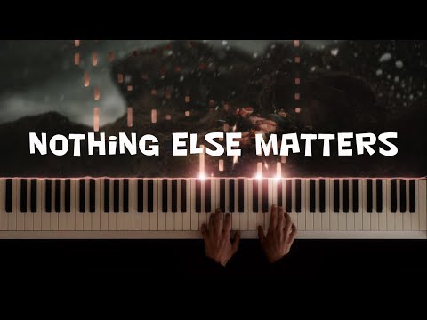 Nothing else matters Piano Cover - Metallica
