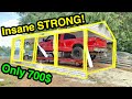 I Built a SUPER CHEAP Frame Machine FOUNDATION That Can Handle OVER 20,000LBS