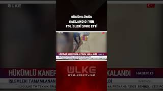 Hükümlünün Kaldığı Yer Polisleri Şoke Etti