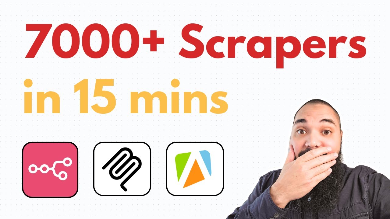 How Your AI Agent Can Scrape Almost ANY Data You Like | n8n + Apify + MCP