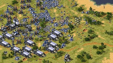 Red Alert 2 | Extra Hard Ai | 7 Vs 1 | A Path Beyond Map | France Vs 7 AE