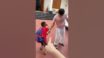 Pipi hư quá không chịu đi học #shortvideo #funny