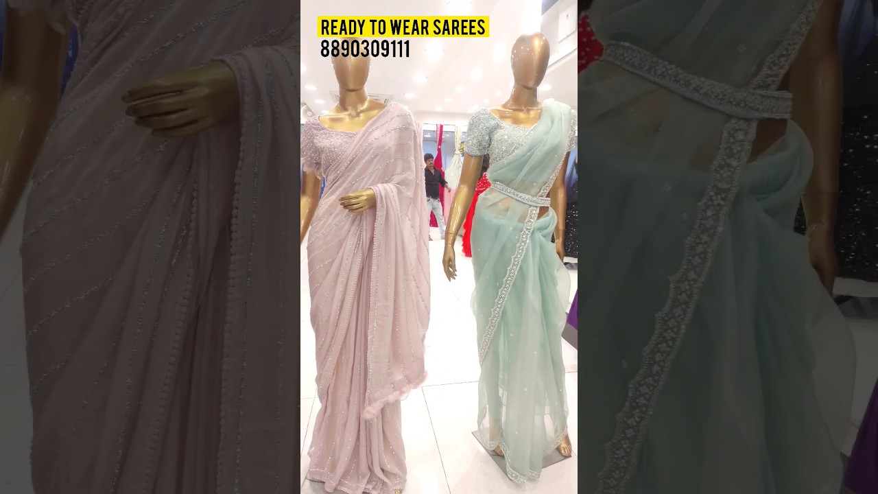 Ready to Wear Designer Sarees | Jubilee hills | Worldwide Shipping