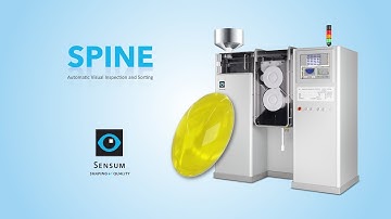 Sensum | SPINE - Automatic inspection of softgels