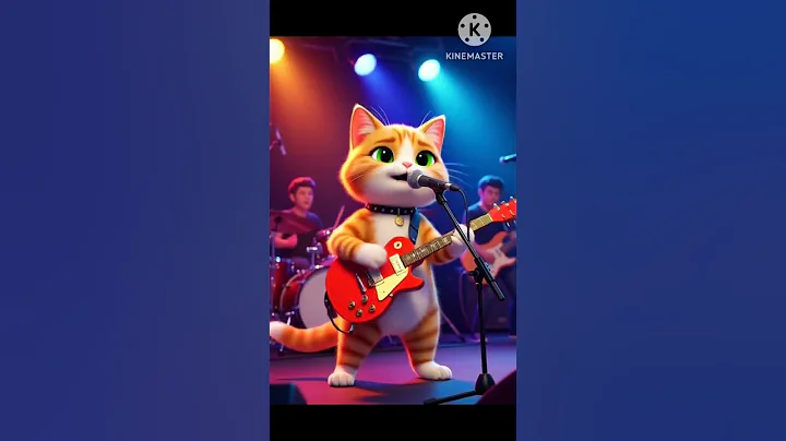Cat singing in a band #aivideo #cat #fyp #foryoupage