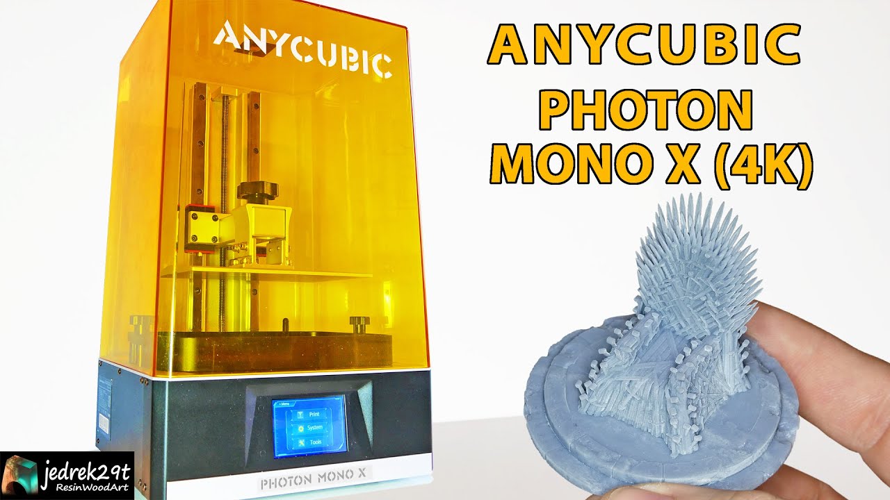 Anycubic Photon Mono X. The most Precise and Largest 3D Prints I have ever seen / RESIN ART