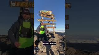 I CLIMBED KILIMANJARO FOR THIS! 🏔️💪 #T1D #MarkAndrews #Kilimanjaro #NFL #Diabetes #Type1Diabetes