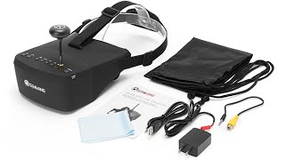 Eachine EV800 Fpv Goggles Unboxing and Full Testing