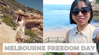 MELBOURNE FREEDOM DAY 🥳🎉🙌 | 25-31 OCTOBER 2021 | April Tan