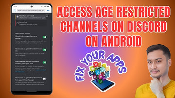 How To Access Age Restricted Channels On Discord On Android - Detailed Tutorial [2025]