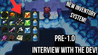 NEW INVENTORY REVEALED! Quest Master Pre-1.0 Interview with Julian! #interview #gaming #map